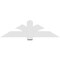 Ekena Millwork Redmond Architectural Grade PVC Gable Bracket, 60"W x 17 1/2"H x 2"D x 6"F, 7/12 Pitch GBP060X18X0206RED00 - alternate 4